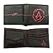 Wallet for Men Women Assassin's Creed Wallets Black Game Wallet With Coin Pocket Purse