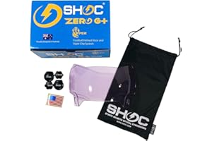 SHOC Zero G Plus Visor for Riddell SpeedFlex Football Helmets