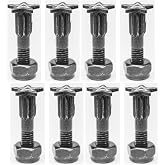 Screw City Skateboard Mounting Hardware 7/8" - Beast Black - Pound-in