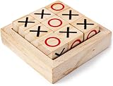 Bigjigs Toys Mini Noughts and Crosses Travel Tic Tac Toe Game view 4