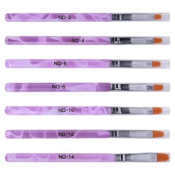 7 Pc Painting Drawing Nail Art Paint Brush Manicure Amazon Com 7 Pc Painting Drawing Nail Art Paint Brush Manicure Amazon Com