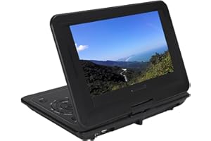 HD TV Portable DVD Player,13.9inch 800 * 480 Resolution 16:9 LCD Screen,270 Degree Rotation,Cable TV Interface,100 of Channel