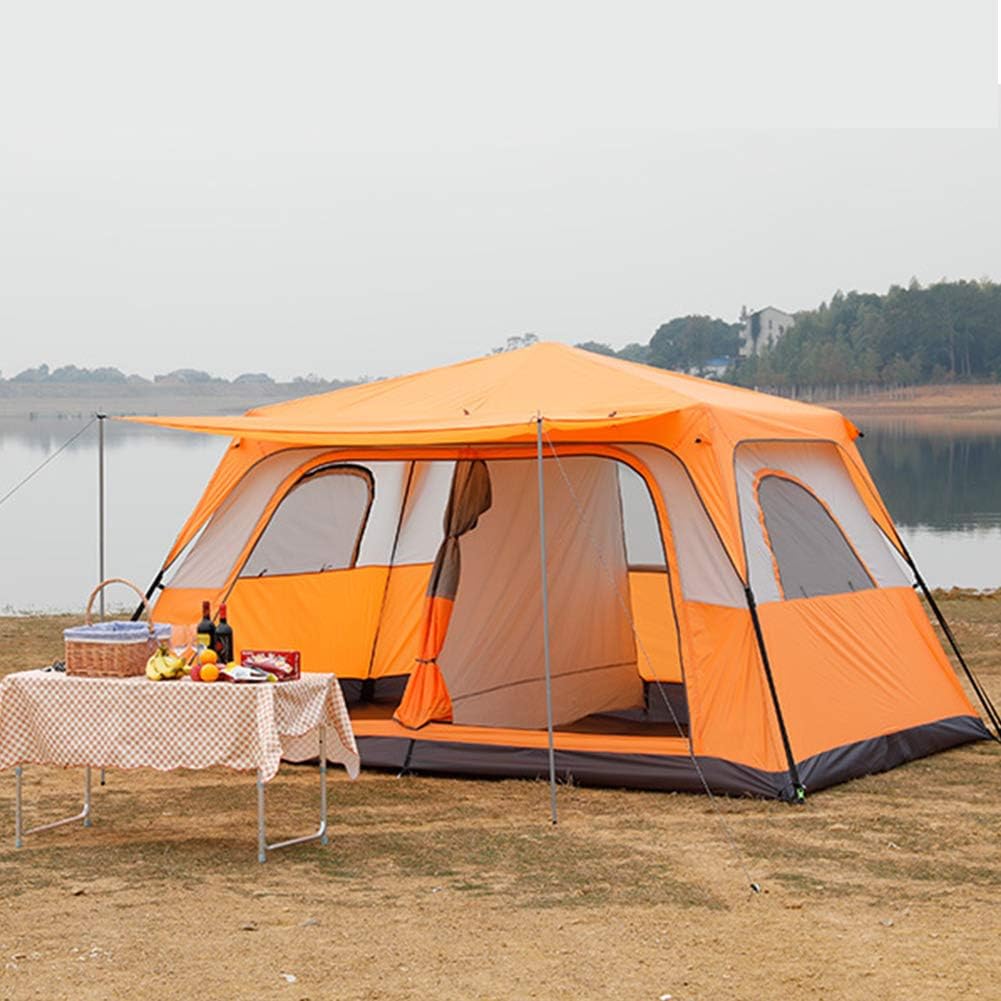 LUOZI Outdoors Automatic Pop-Up Beach Tent,8-12 Person Outdoor Instant Setup Family Tent Perfect for Traveling Hiking Camping Hunting