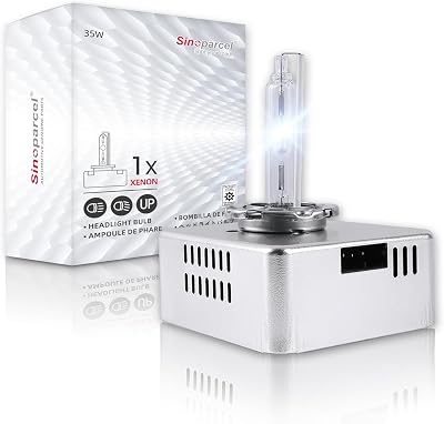Sinoparcel D5S Xenon Bulb with Integrated Ballast 6000K 35W 3600LM