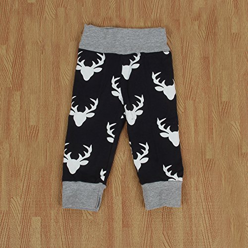 puseky Peuter Baby Jongens Broer Bijpassende Outfits Lange Mouwen Top & Herten Broek Set, Broertje, 0-6 Maanden - Image 7