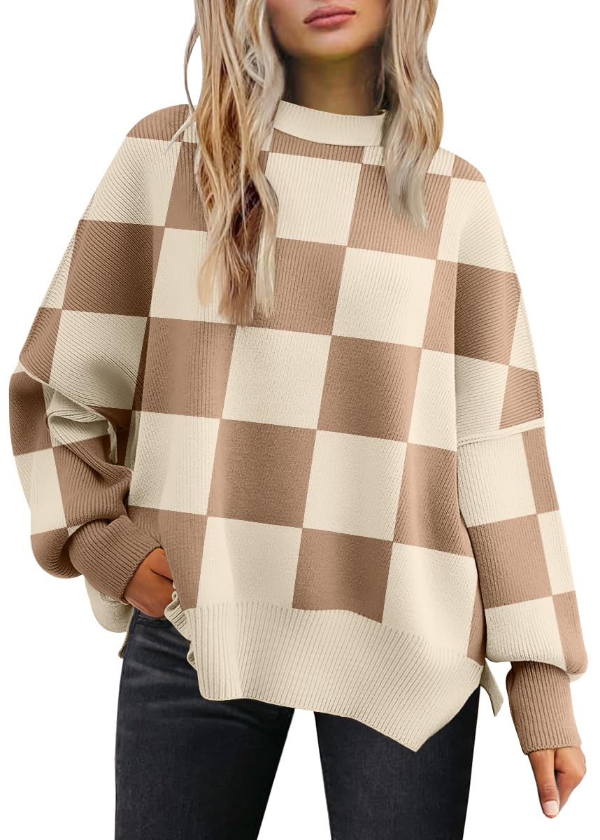 LILLUSORY Women's Oversized Batwing Sweaters 2025