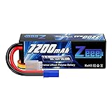 Zeee 4S Lipo Battery 7200mAh 14.8V 80C with EC5
