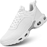 Kapsen Men's Air Running Shoes Lightweight Breathable Walking Shoes Non Slip Fashion Sneakers Mesh Workout Casual Sports Shoes