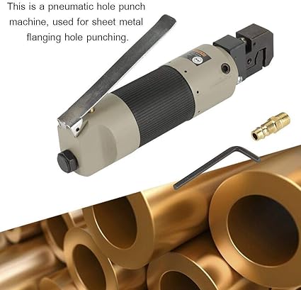 Amazon Com Pneumatic Sheet Metal Puncher Air Hole Punch Flange Punching Tool W Connector S Car Electronics