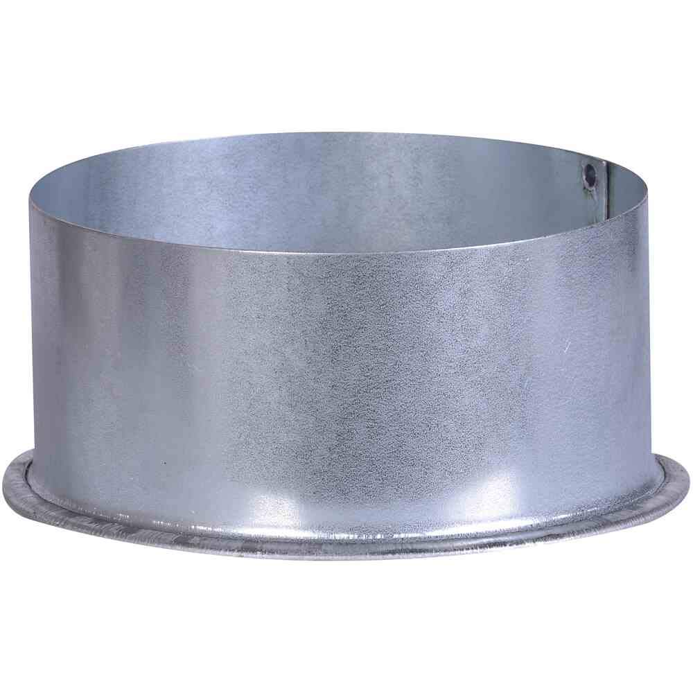 FIREFIX A100/K FAL Stove Pipe Capsule/Wall Lining Cover, Diameter 100 mm - for 0.6 mm Thick Stove Pipes