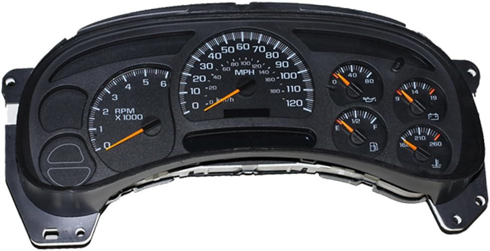 Amazon Com Chevrolet Silverado 1500 Avalanche Sierra 1500 Yukon Tahoe Or Suburban 1500 Instrument Cluster Automotive