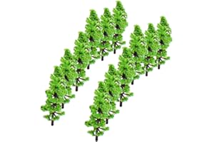 100pcs Model Trees (3.6 Cm), N Z Scale Fir Trees Scenery Diorama Supplies