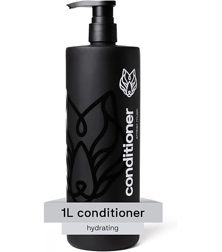 Amazon.com: Black Wolf Mens Everyday Hair Conditioner - Hair Care