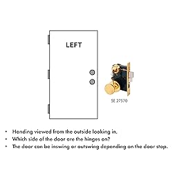 Prime-Line SE 27570 2-1/2 in. Backset, Entrance