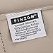 Amazon Brand – Pinzon 400-Thread-Count Hemstitch Egyptian Cotton Pillowcases - Standard, Taupe (Set of 2)