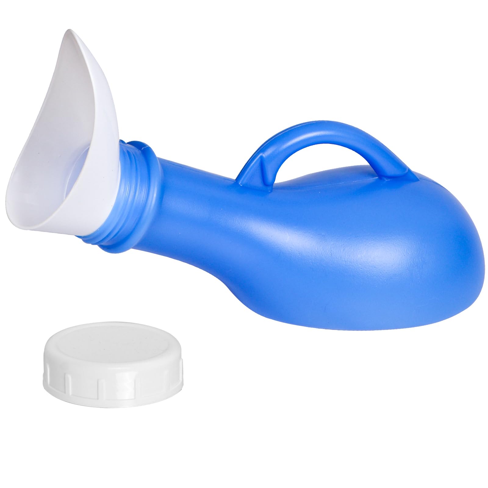 Unisex Urinal Portable Urine Bottles Urinals for Men Woman Emergency Toilet Plastic Pee Container with Lid 1000ML for Camping Outdoor Travel