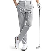 HISDERN Flex 301 Men's Stretch Golf Pants 30"/32" Lightweight Quick Dry Comfy for Business and Casual with Utility Pocket