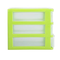 2 Layers Drawer Plastic Storage Dresser, Storage