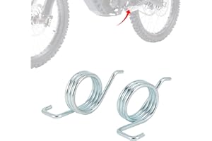 IUVWISN Dirt Bike Foot Pegs Springs for Surron Sur Ron LBX E-Ride Pro SS SR S Talaria Sting MX3/R MX4 Talaria XXX X260 X160,Left & Right,Stainless Steel