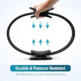 Beenax Pilates Ring Double Handle Exercise Circle 12 inch Fitness Ring view 4