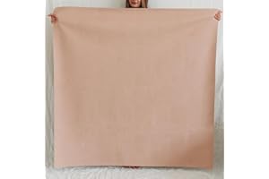 Uniklook Vegan Leather Reversible Multipurpose Paly mat Kids Infant Picnic Blanket - Waterproof Baby Splat mat for High Chair Sand Proof Beach Blanket Indoor Outdoor (Blanc + Rose)