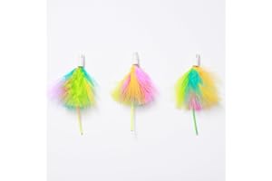 Cat Toys 3 PCS Feather for FEELNEEDY Interactive Cat Toys P20