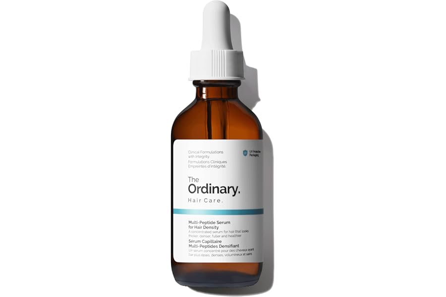 The Ordinary Multi-Peptide Serum for Hair Density, Peptide-Powered Formula for Thicker, Fuller Looking Hair
