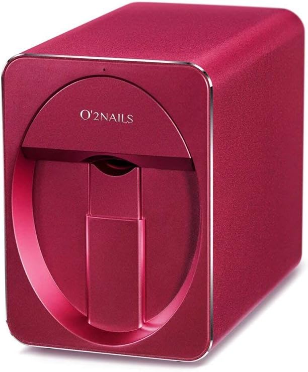 O'2nails Digital Mobile Nail Art Printer H1 (Red) Mini Portable Nail Painting