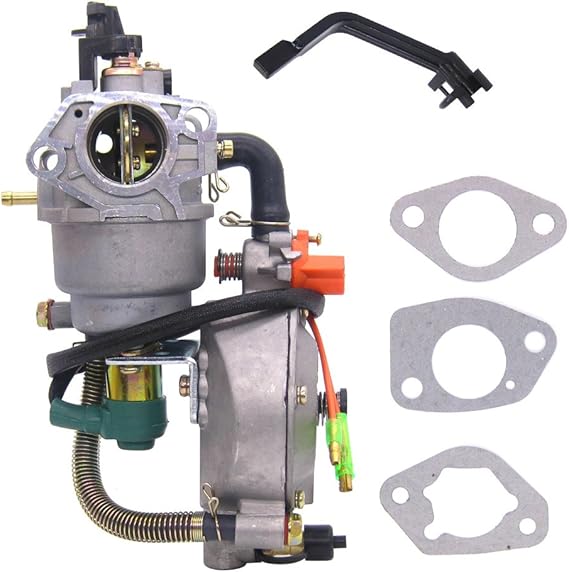Amazon Com Fitbest Dual Fuel Carburetor Carb Lpg Conversion Kit For Honda Gx390 188f 4 5 5 5kw 13 14hp Generator Manual Choke Garden Outdoor