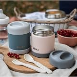 BÉABA Thermal Meal Preservation Container 300 ml Dark Pink Stainless Steel view 6