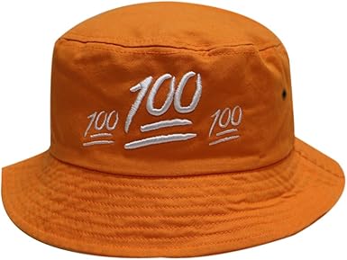 orange hunting bucket hat