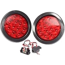 Radiant 8-Pack Oval LED Marker Lights – 4 Amber, 2 Red, 2 Clearance For Trailer & Fender