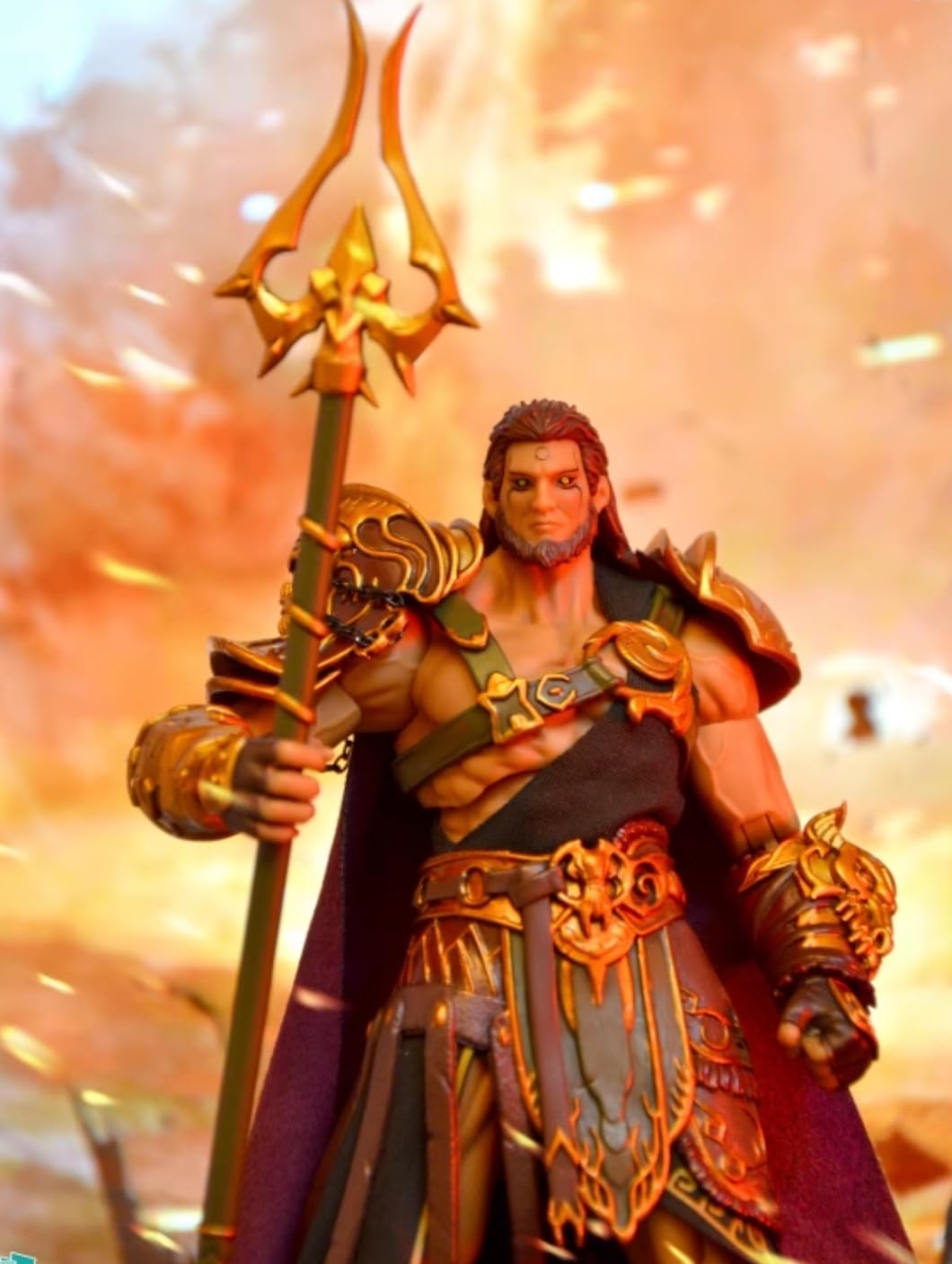 HiPlay Shinfutoys Collectible Figure Full Set: Hades, 1:12 Scale Miniature Action Figurine M-02