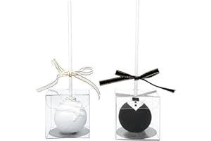 XINHPKGG 25 Pack Single Cake Pop Boxes with Hole Top, Clear Favor Boxes 2x2x2 Inches, Macaron Boxes, Clear Gift Box, Mini Plastic Treat Boxes for Birthday Wedding Baby Shower Party