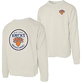 Blue 84 NBA unisex-adult Nba Officially Licensed Crewneck Sweatshirt Ringspun Front/Back Ivory