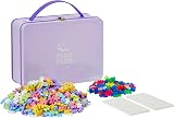 PLUS PLUS Building Blocks Toy and Storage Case 600 Pieces Baseplate Pastel view 1