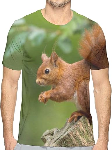 red squirrel t shirt
