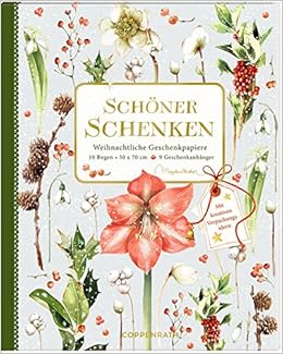 Geschenkpapier-Buch - Schöner schenken (Marjolein Bastin): Weihnachtliche Geschenkpapiere. 10 Bogen 50x70 cm und 9 Geschenkanhänger, by Marjolein Bastin Geschenkpapier-Buch - Schöner schenken (Marjolein Bastin): Weihnachtliche Geschenkpapiere. 10 Bogen 50x70 cm und 9 Geschenkanhänger, by Marjolein Bastin