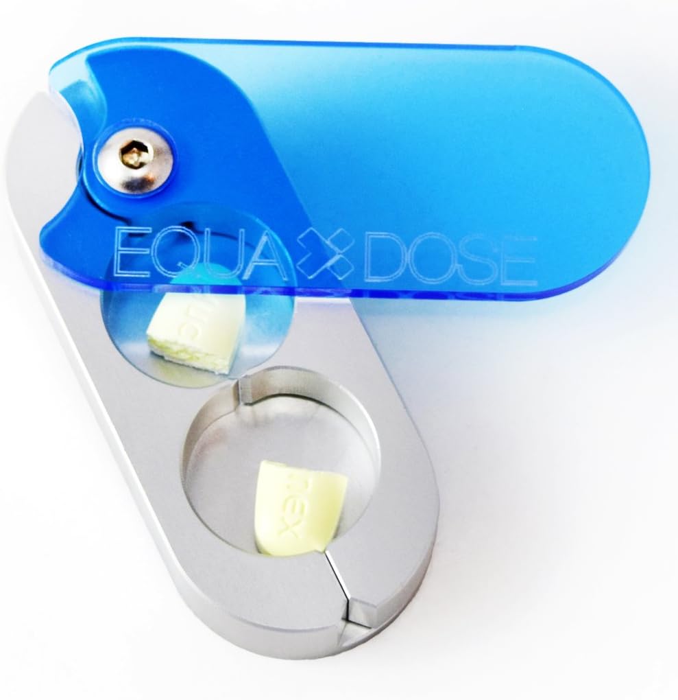 The Equadose Pill Splitter. The Best Pill Cutter Ever! Crafted in The USA. Doubles as a Pill Box. Great for Pets Too!: Health & Personal Care