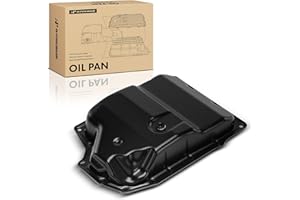 A-Premium Transmission Oil Pan with Drain Plug Compatible with Mazda 3 2012-2018, CX-3 2016-2019, CX-5 2013-2017, CX-9 2016-2