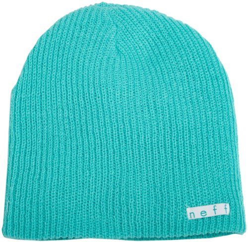 Neff Unisex Daily Beanie, Warm, Slouchy, Soft Headwear, Teal, One Size