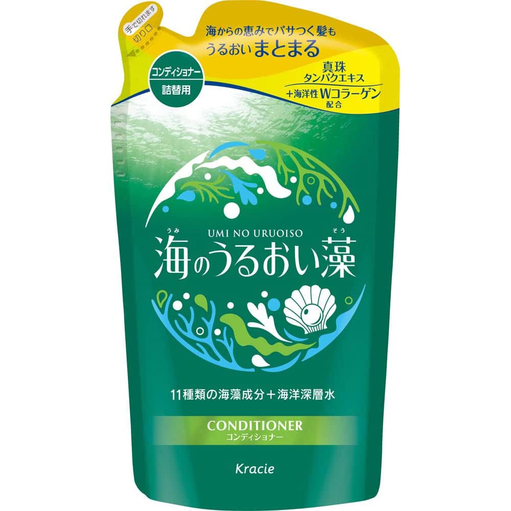 Kracie Umino Uruoisou Moisturizing Care Conditioner Refill 400g