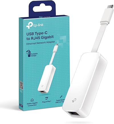 TP-Link UE300C USB C to Ethernet Adapter Gigabit RJ45 USB 3.0 Type-C