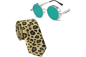 Generic XHBTS Kento Nanami Cosplay Glasses,Anime Nanami Kento Cosplay Tie Cosplay Costume, Medium, Green