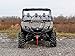 SuperATV Heavy Duty Scratch Resistant 3-IN-1 Flip Windshield for Yamaha Viking/Viking VI (2014+) - Hard Coated for Long Life and Extreme Durability - Easy to Install!