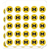 University of Michigan Secondary Logo Planner Calendar Scrapbooking Crafting Stickers