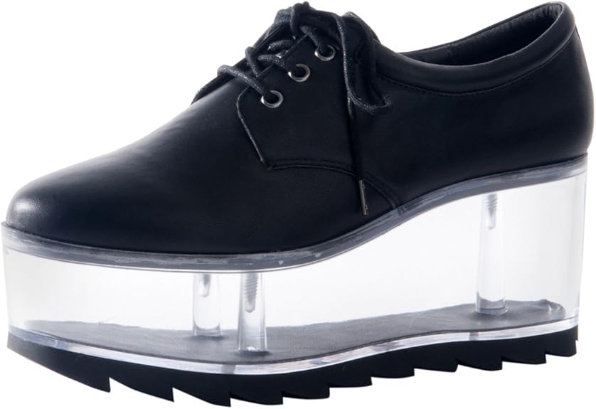 YRU Qloud 2091 Black Oxfords