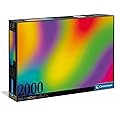 Clementoni Collection 32568, Colorboom Gradient Puzzle for Children and Adults - 2000 Pieces, Ages 10 Years Plus