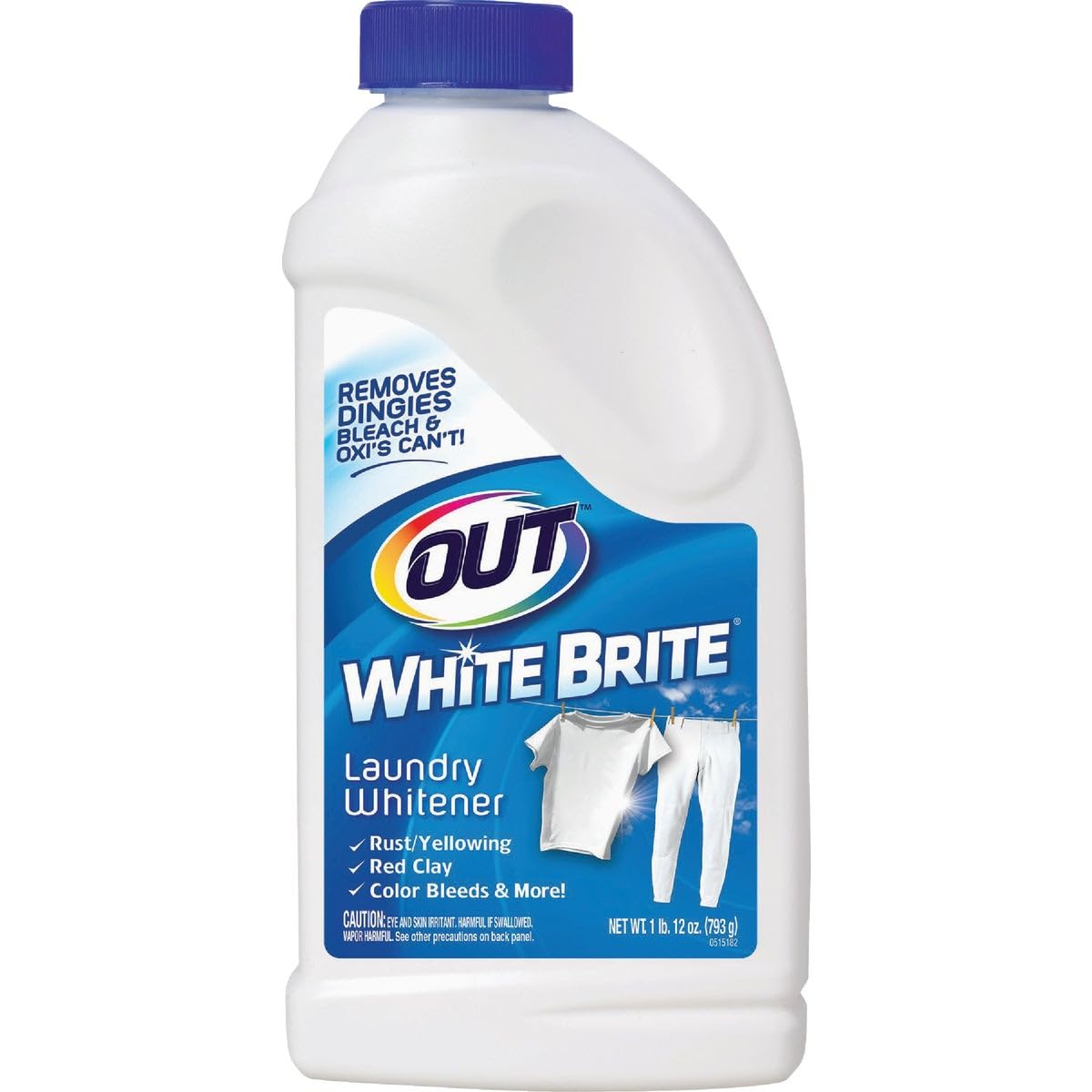 White Brite WB30N 1LB + 12 oz (793 g) White Brite Laundry Whitener Powder