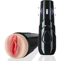 Amazon.com: Masturbador vibratorio, vibraciones realistas, juguete ...